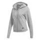 Adidas Women Stacked Logo Full-zip Hoodie