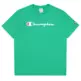 Champion Big Logo Cotton Jersery T-Shirt "Green"