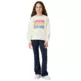 Champion Girls' Tracksuits Fleece Sweatsuit with Graphic "Cream"