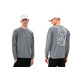 Champion Legacy Basketball Graphic Print Sweatshirt "Grey"