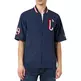 Champion Rochester Bookstore Full-Zip Thin Short Sleeve Jacket "Navy"