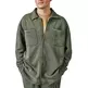 Champion Rochester Garment-Dyed Heavy Full buttons Fleece Jacket