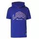 Champion Sport Lifestyle Basketball USA Logo Comfort Fit T-Shirt Hooded "Nautical Blue"