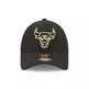 Chicago Bulls Gold Logo Negro 9Forty Cap