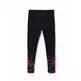 Desigual Girls Hearts Long Leggings "Black"