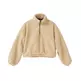 Desigual Sherpa Style High Neck Sweater