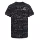 Jordan Kids Air JDB Clear Lane AOP Logo T-shirt "Black"