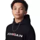 Jordan Kids Baseline Pullover Hoodie "Black"