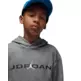 Jordan Kids Baseline Pullover Hoodie "Carbon Heather"