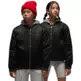 Jordan Kids Big Logo Hooded Bomber Jacket "Black"
