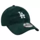 New Era MLB LA Dodgers Cord 9TWENTY Adjustable Cap "Dark Green"