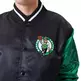 New Era NBA Boston Celtics Satin Bomber "Black-Kelly Green"
