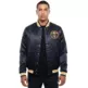 New Era NBA Denver Nuggets Embroidered Logo Bomber Jacket "Navy"