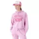 New Era New York Arch Wordmark Crop Hoodie "Pink"