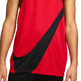 Nike Dri Fit Basket Crossover Jersey "RedBlack"
