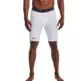 Short long HeatGear® Pocket "Blanc"