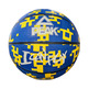 Peak Basketaball Ball "I Cam Play Blue-Yellow" (Size 5)