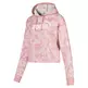 Puma Essentials Logo Cropped Hoody AOP