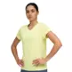 Puma W TAD ESSENTIAL VNECK Tee "Gold Moon"