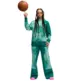 Puma Wms Basketball Shooting Stars Sweatpants "Wild Green"