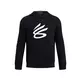 Sweat à capuche Curry Splash "Noir"