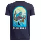 UA Boys´ UA Portal Logo Short Sleeve "Midnight Navy-Ether Blue"