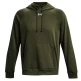 UA Men´s Rival Fleece Hoodie "Marine OD Green-White"