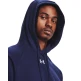 UA Men´s Rival Fleece Hoodie "Midnight Navy-White"