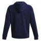 UA Men´s Rival Fleece Hoodie "Midnight Navy-White"