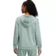 UA Women's Rival Terry Hoodie "Silica Green"