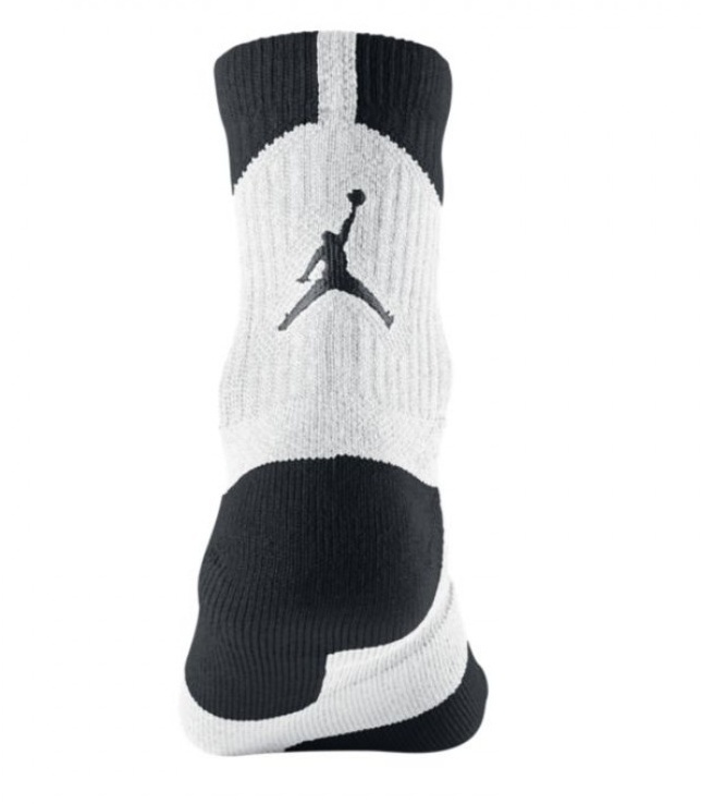 Air Jordan DriFit High Quarter Socks (100/blanco/negro)