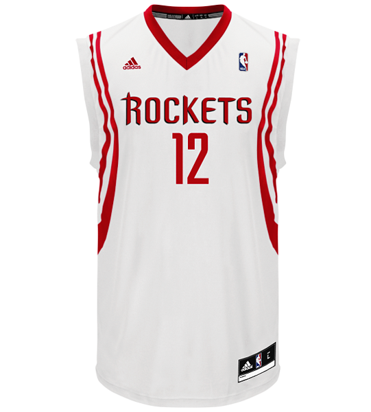 Adidas Camiseta Réplica Dwight Howard Rockets (blanco/rojo)