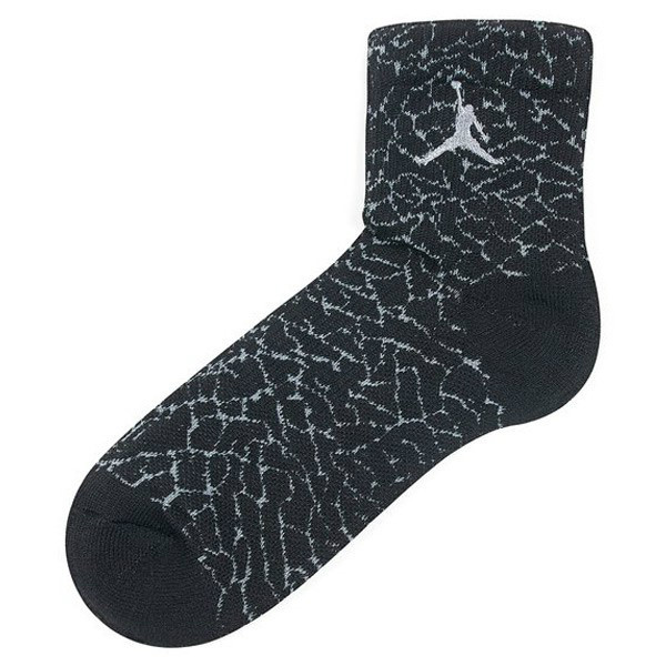 elephant print jordan socks