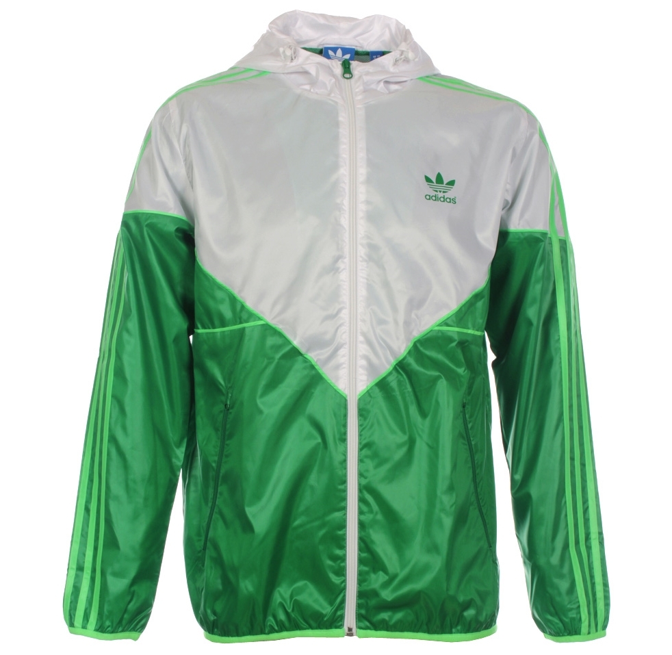 chaqueta adidas hombre verde