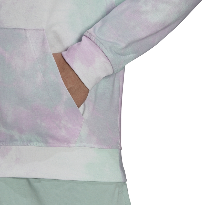 Adidas Essentials Tie Dyed Inspirational Hoodie mint