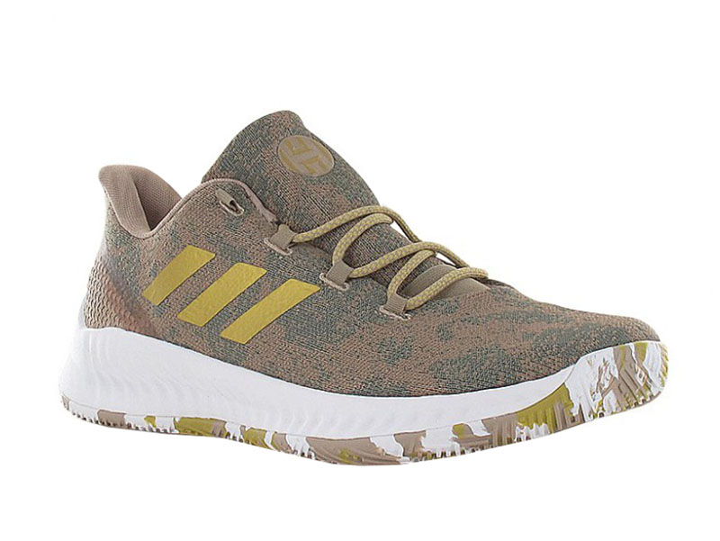 Adidas Harden Vol 1 Men Basketball Shoes Gold Black - Yezshoes