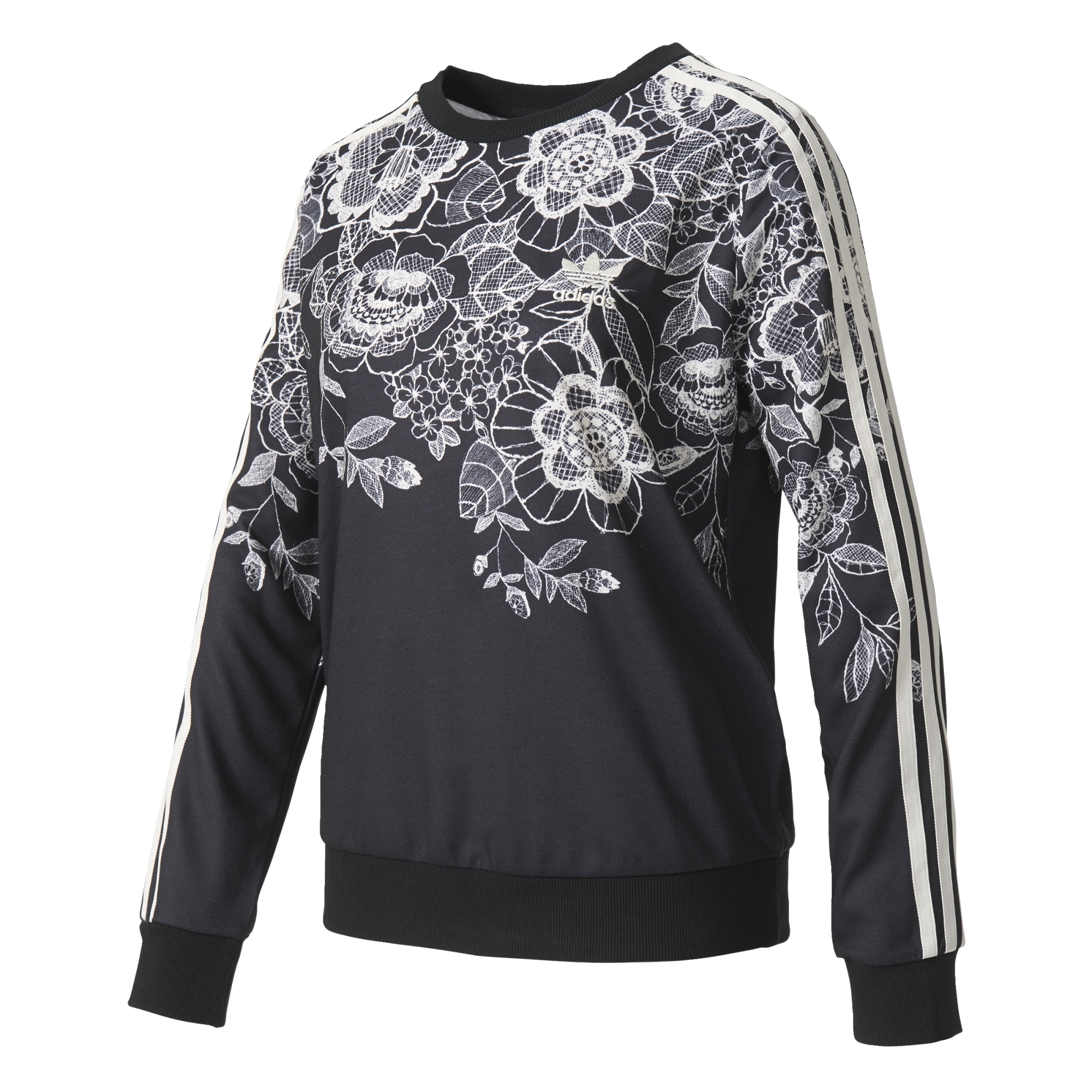 Adidas floral sweater sale