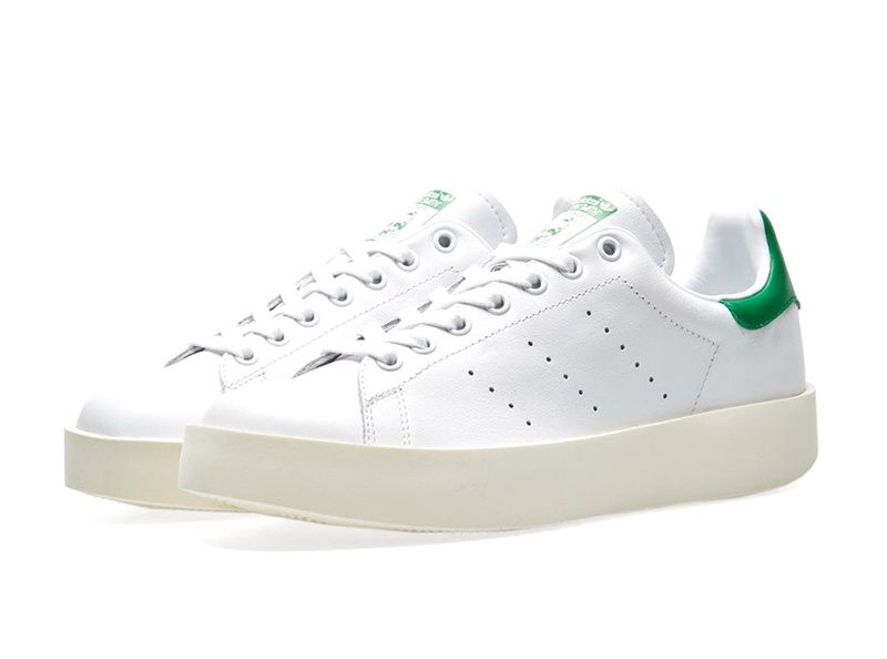 stan smith new bold raw green
