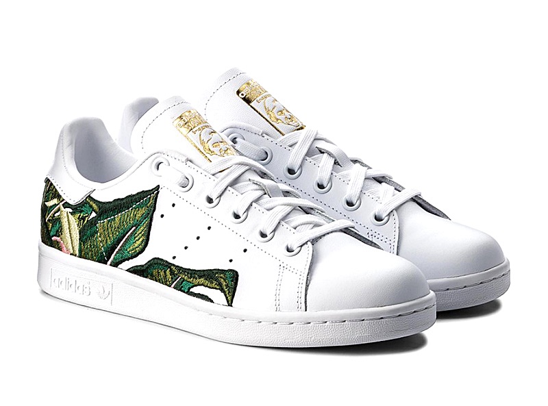 stan smith tropical leaf
