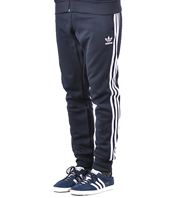adidas originals superstar track pants navy