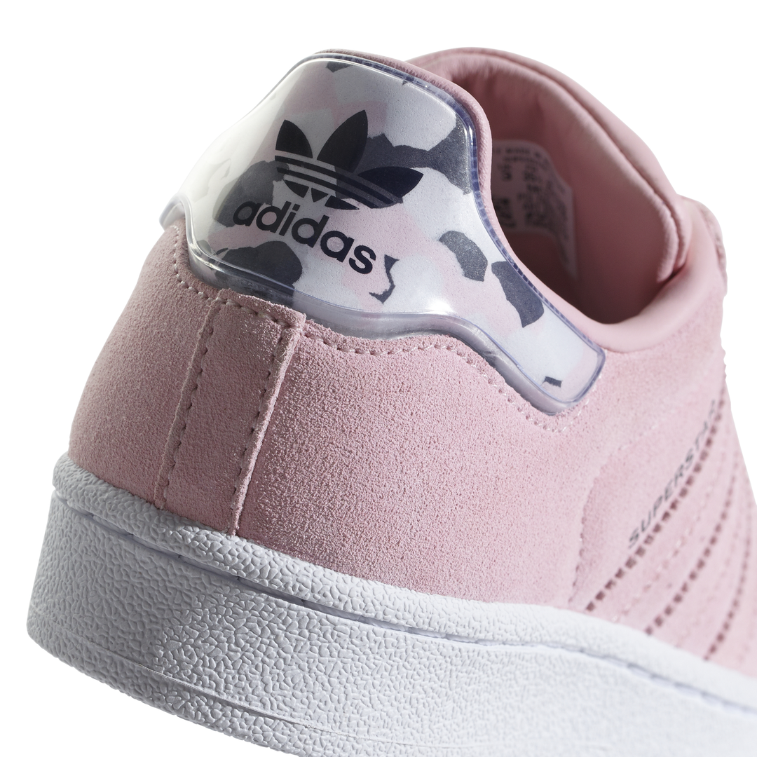 adidas superstar clear pink
