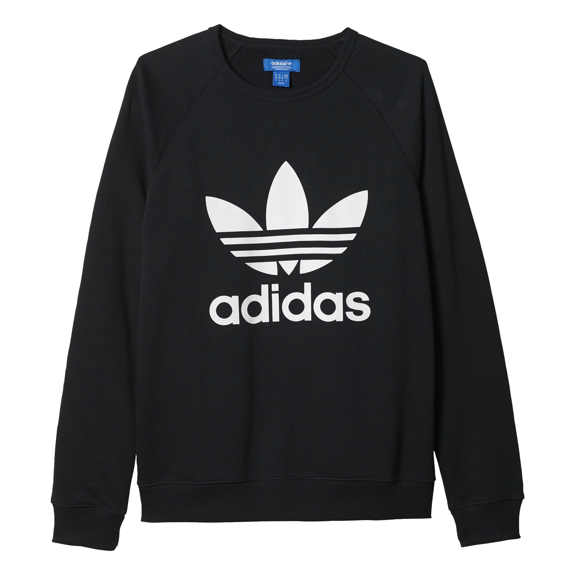 Mens adidas trefoil crew sweatshirt shop