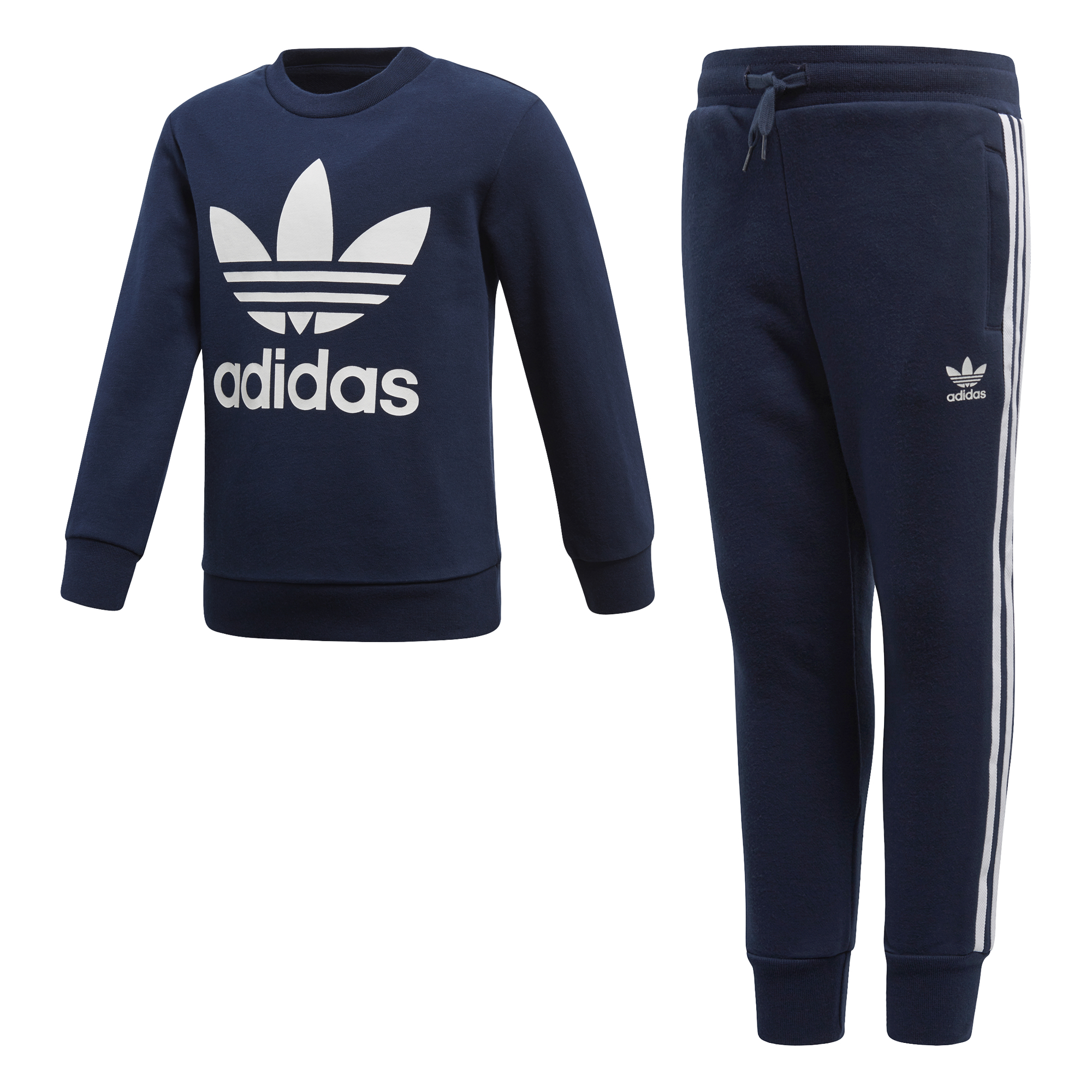 adidas trefoil crew set toddler