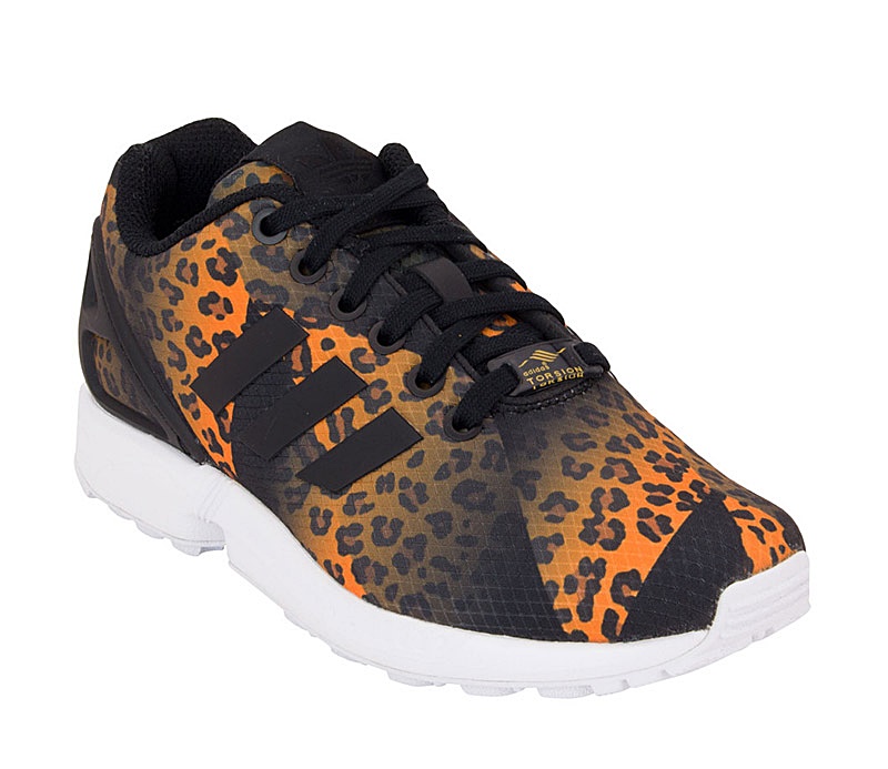 zx flux w leopard adidas