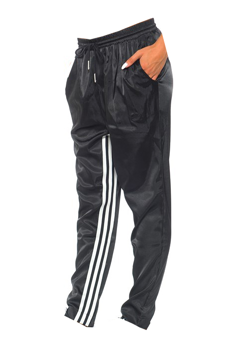 Adidas Pantalón Original Satin TP Mujer (negro)