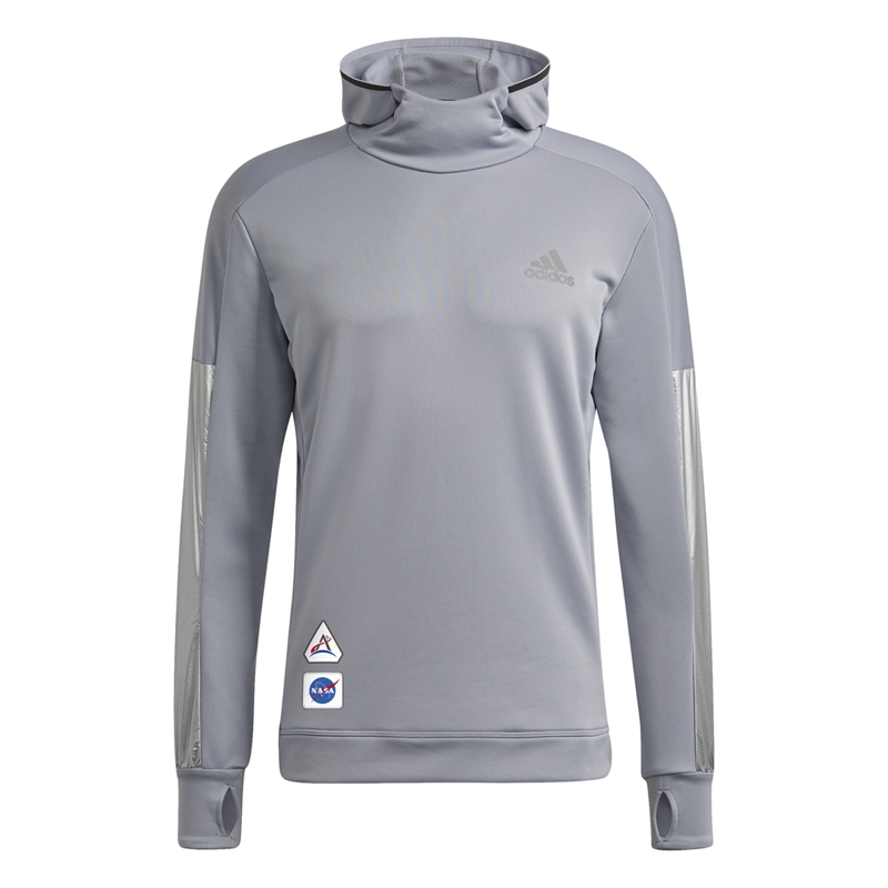 Adidas Space Race Hoodie halo silver manelsanchez
