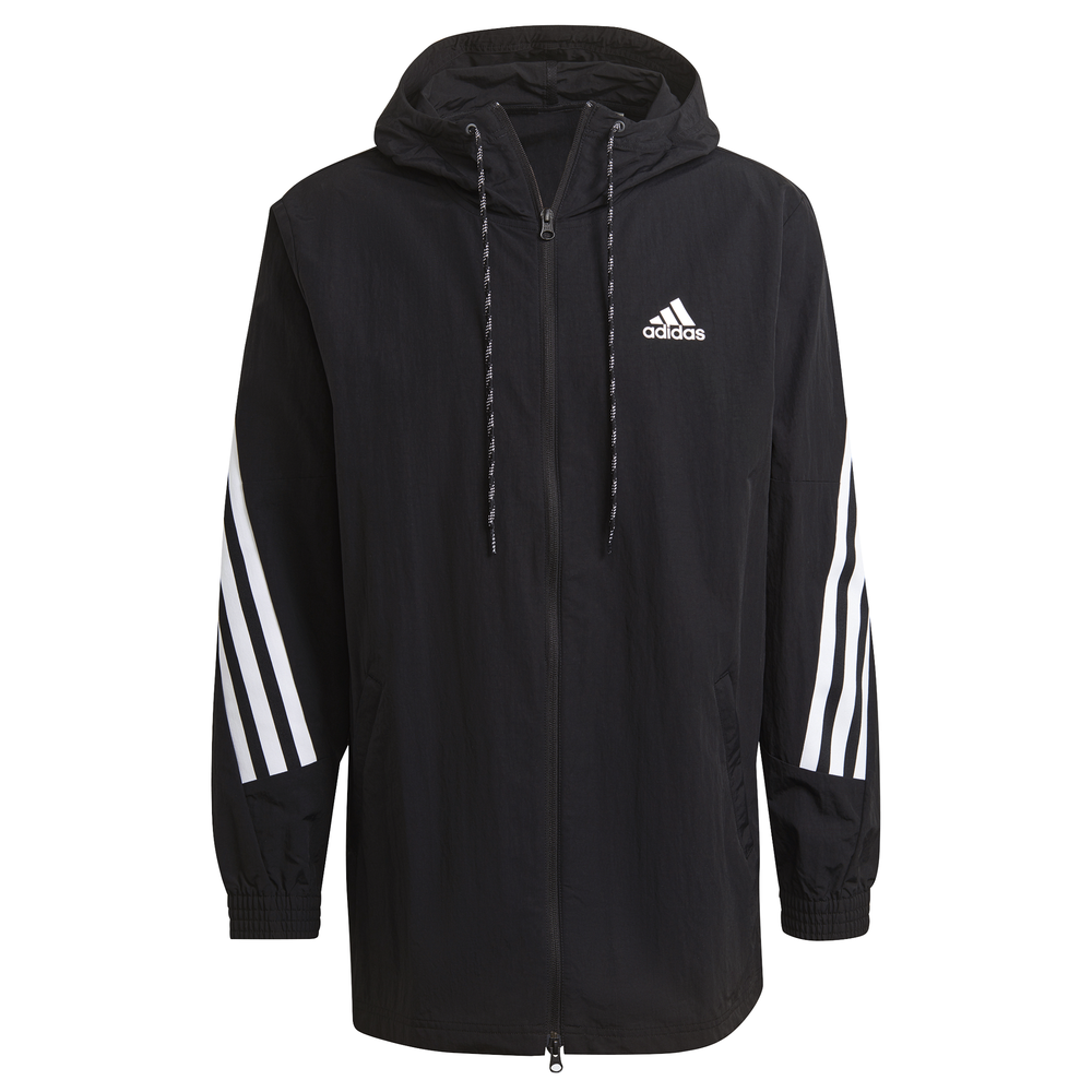 Veste Coupe-vent Rouge Homme Adidas 3-stripes Wb Fz