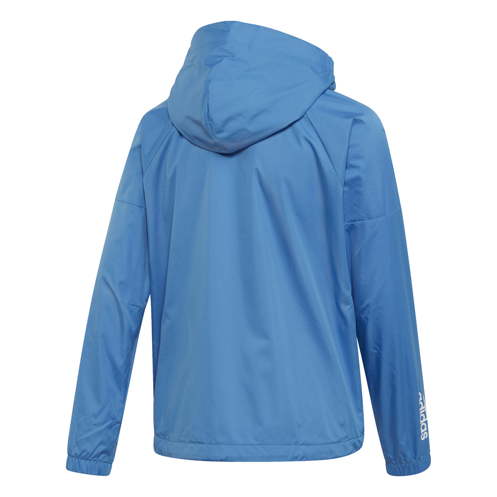 Adidas Young Girls ID Windbreaker Jacket Fleece Lined