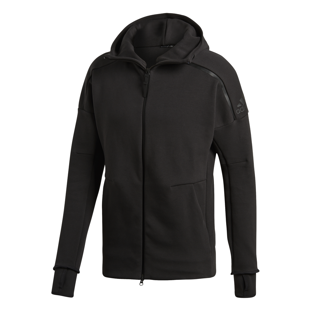 adidas zne full zip hoodie black