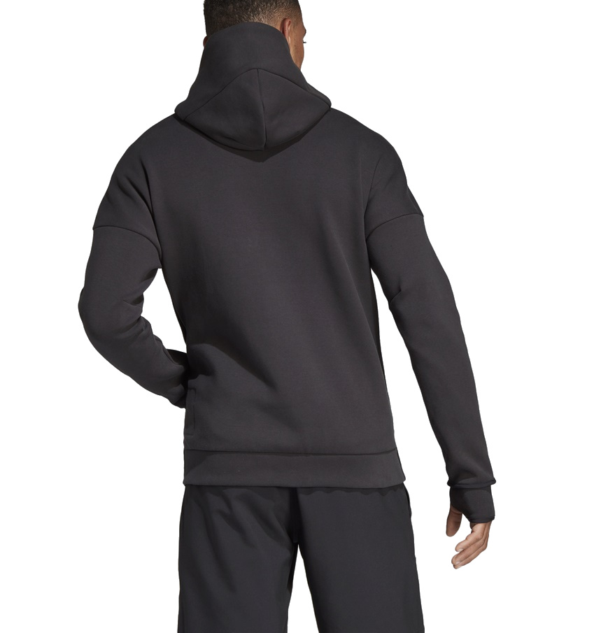 adidas zne full zip hoodie black